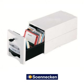 Soennecken Disk Combi Box Diskettenbox Diskettenschublade fuer 56