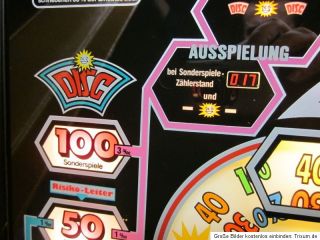 Merkur Disc 2000 Geldspielgerät Euroannahme 12 ADP Geldspielautomat