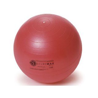 Sissel Securemax Gymnatikball, 55 cm, rot Sport & Freizeit