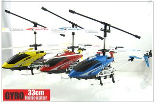 33cm GYRO Metal 3 Channel 3ch RC Helicopter R102 +Parts