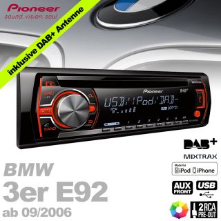 Pioneer USB CD Multicolor DAB+ Digitalradio+Radioblende+Adapter für