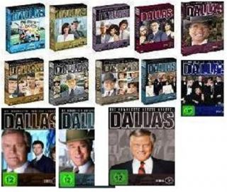 DVD Set Dallas Staffel 1+2+3+4+5+6+7+8+9+10+11+12+13+14
