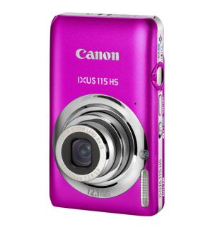 Canon Ixus 115 HS Pink Digitalkamera Digi Cam 12 Mega Pixel Neu