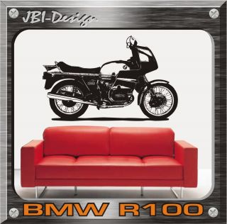 Motorrad BMW R100 RS Gummikuh 117 X 75 cm Big Top Optik Look