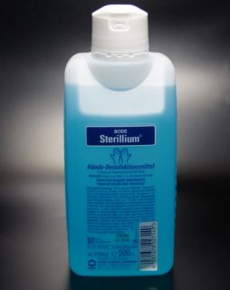 12 Flaschen Bode Sterillium Händedesinfiktion 12 x 500 ml NEU gültig