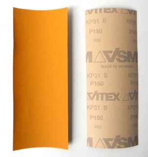 100 x VSM Vitex Schleifpapier KP 31 B * 115x280mm * Korn 150
