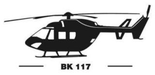 Eurocopter BK 117 Aufkleber