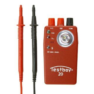 Testboy Testboy 20 Durchgangsprüfer 0 20 Ohm optisch, 0 250 Ohm