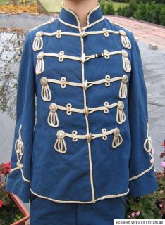 Sachsen Grimma Uniform Attila für Husar original