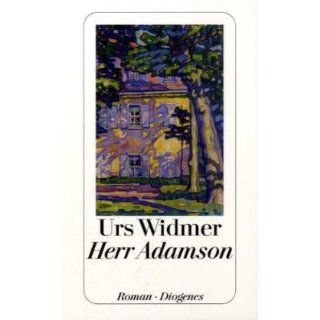 Herr Adamson Urs Widmer Bücher