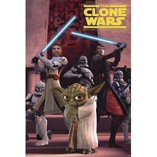 Star Wars The Clone Wars Poster Group   Poster Großformat (68, 5cm x