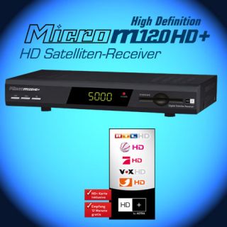 Micro M120HD+ PVR HDTV Sat Receiver M120 HD Plus Karte
