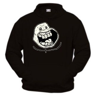 Hoodie   Meme Forever alone happy   Meme   in versch. Farben