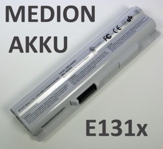Originale NB Akku für Medion Notebook E131x Farbe Perl Weiß BTY S14