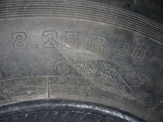 25R20 133/131K 14PR UNIROYAL monoplyR23 gebrauchte LKW Reifen
