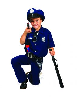 POLICEMAN Kostüm Polizist Jungen Gr. 128