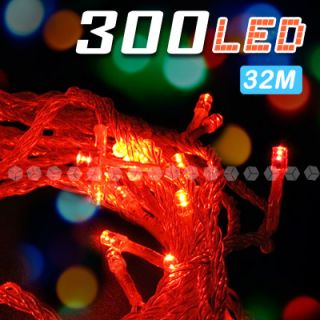 32M 300LED/10M 100LED Lichterkette Lampe Party Weihnachten Christmas