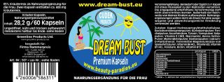 5x DREAM BUST PREMIUM KAPSELN+1x CREME GRATIS~BRUSTVERGRÖßERUNG
