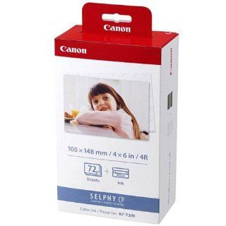 Canon Fotopapier für Canon Selphy CP 800, 72 Blatt A6 Photo, Color