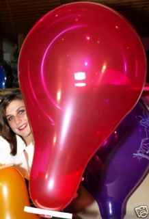 10 x QUALATEX 16 crystal BIG Looner Ballon 127cm 