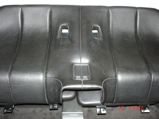 Mercedes SL R 129 Notsitze Kindersitze Rücksitz kompl. schwarz, Leder