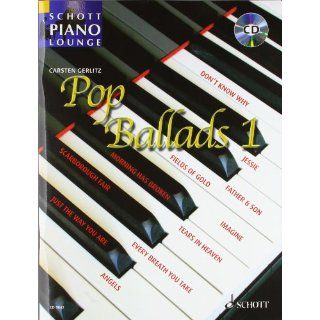 Pop Ballads 16 bekannte Pop Balladen. Band 1. Klavier. Ausgabe mit CD