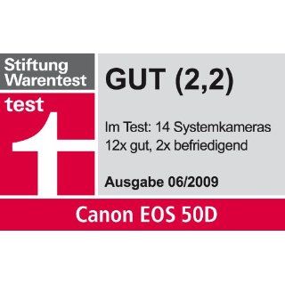 Canon EOS 50D SLR Digitalkamera Kit inkl. EF S 18 200 