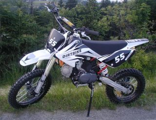 TDR 140cc Cross Bike Dirt Motocross Pit 4 Takt Motor 14 17 Enduro