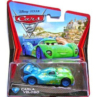 Disney Cars V2811 Carla Veloso Die Cast Fahrzeug Cars 2   Nr 08