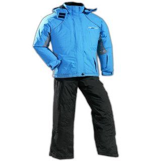 günstiger Skianzug für Kinder von SNOWSPORTS Jacke blau, Hose