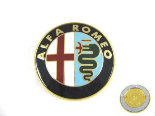 Alfa Romeo Emblem Kühlergrill Scudetto 145 146 155 Neu