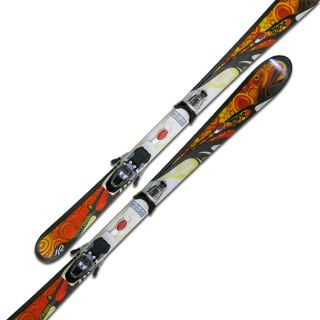 K2 PERFECT LUV 142 Damen Allmountain Ski Set 10/11 +ERP