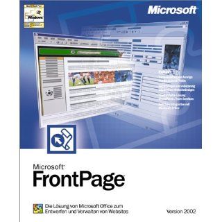 Microsoft FrontPage 2002 (für PC) Software