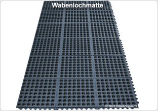 Saunamatte Schwimmbadmatte 0,93m x 1,54m  Stärke 14mm  Gummimatte