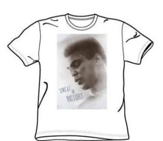 Muhammad Ali     Schweiß der Victory Adult T Shirt in Weiß 