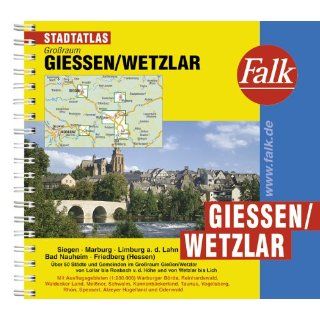 Falk Stadtatlas Großraum Giessen Wetzlar Bücher