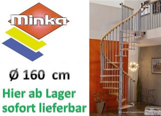 Minka Spindeltreppe Wendeltreppe Treppe Spiral