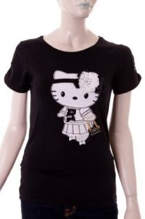 Hello Kitty by Victoria Casal Couture Shirt schwarz, Gr.34/XS 