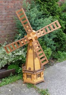 Windmühle `Don Quichotte´ Größe `C´ 165cm Farbe natur braun