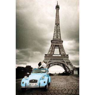 Empire 164292 Paris Eiffelturm Romance 2CV colourlite Poster   61 x 91