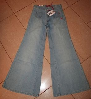 RFG Schlag Hose Marlene Dietrich Style Jeans 158 NEU