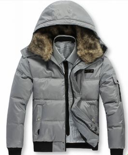 New 3 Farben Herren Ski Daunenjacke Outdoor Winter Hoodie Coat Größe