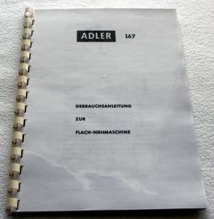 ADLER 167 Bedienungsanleitung 