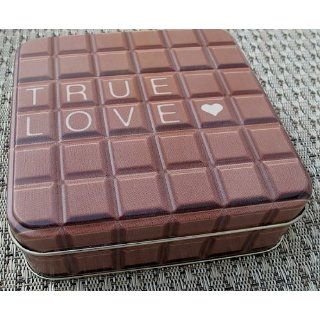 Gawol Design Metalldose 107x107mm TRUE LOVE Schokolade 