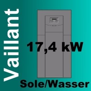 Vaillant geoTHERM VWS 171/3 Sole /Wasser Wärmepumpe