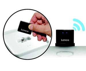 Lenco BTA 101 Bluetooth Adapter für Apple iPod Docking Station (30