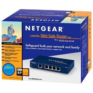 Netgear RP114 Web Safe xDSL/Kabel Router Computer