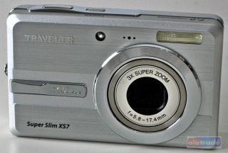 Super kompakte Digitalkamera Traveler SuperSlim XS7 aus dem