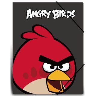 Euromic 7593801   Angry Birds Gummizugmappe A4 aus Polypropylen von