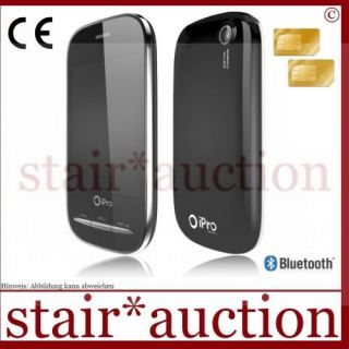 q70 iPro Dual SIM Handy Mobiltelefon SCHWARZ NEU OVP Kamera Bluetooth